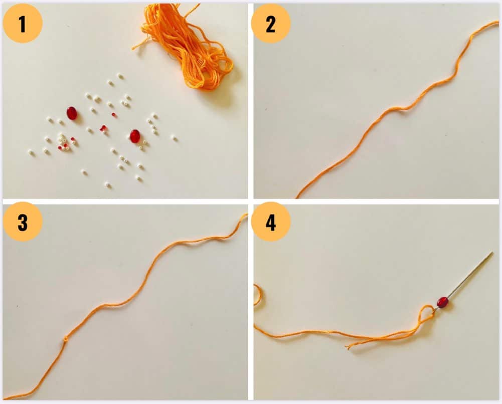 Easy-homemade-rakhi-beaded